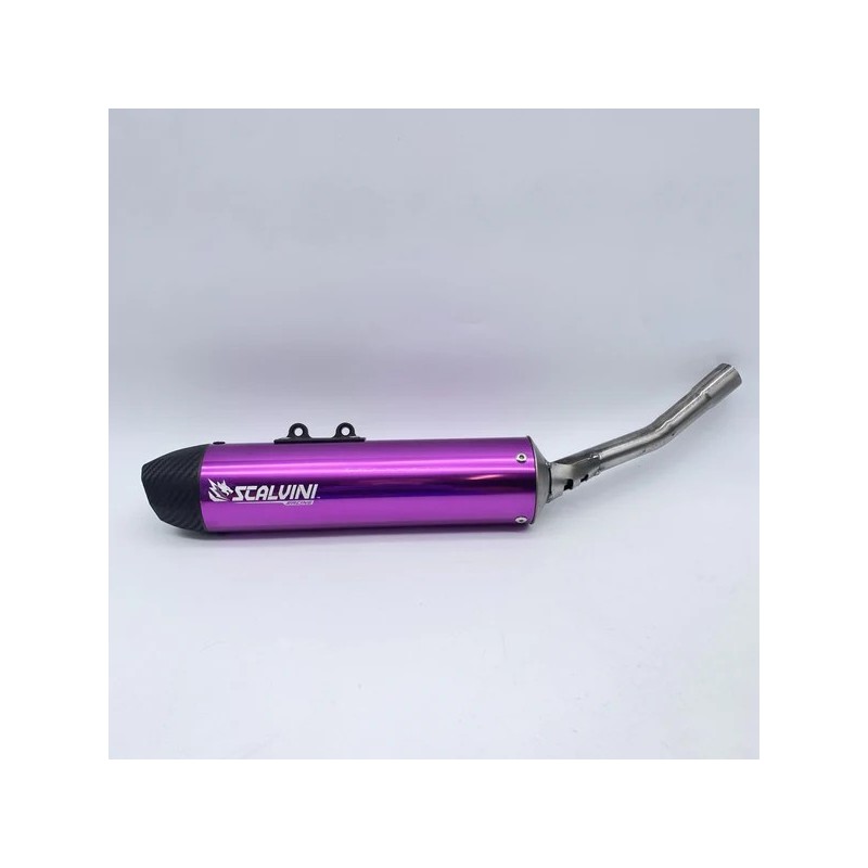 SCALVINI carbon muffler black/blue/red/purple/orange for HM 50 from 2010 to 2015