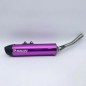 Silenciador de escape de carbono SCALVINI negro/azul/rojo/morado/naranja para HM 50 de 2010 a 2015