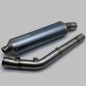 Sistema de escape completo SCALVINI para KOVE 450 RALLY Gris Titanio