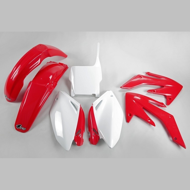 Genuine UFO complete plastic kit for HONDA CRF 250 R from 2004 to 2005