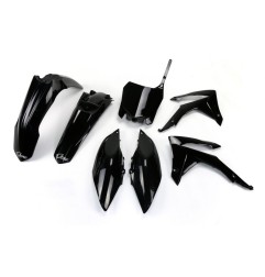Complete UFO plastic kit black/gold/red for HONDA CRF R 250, 450 from 2013 to 2017