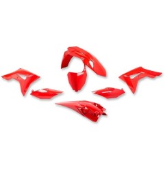 Kit completo de plástico UFO negro/rojo/amarillo neón para HONDA CRF R, RX 250, 450 de 2017 a 2021