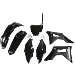 Kit completo de plástico UFO negro/rojo/amarillo neón para HONDA CRF R, RX 250, 450 de 2017 a 2021