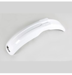 Garde boue avant UFO orange/blanc pour HONDA CR 125, 250, 500 de 1987 à 2001