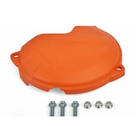 POLISPORT clutch housing covers for KTM, EXC-F 250, EXC-F 350, FREERIDE 250 F, SX-F 250, SX-F 350 from 2016 to 2019