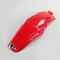 Garde boue arrière UFO rouge pour HONDA CR 80, 85 R de 1996 à 2007