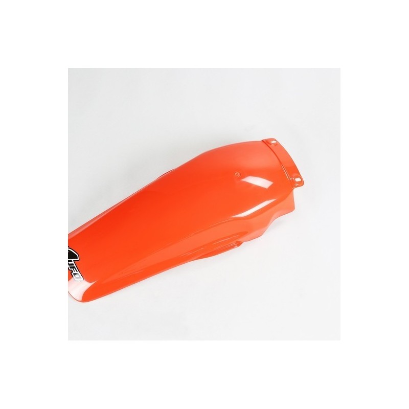 Garde boue arrière UFO orange pour HONDA CR 125, 250, 500 R de 1987 à 1990