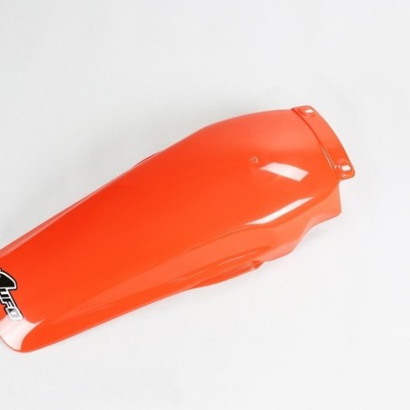 Garde boue arrière UFO orange pour HONDA CR 125, 250, 500 R de 1987 à 1990