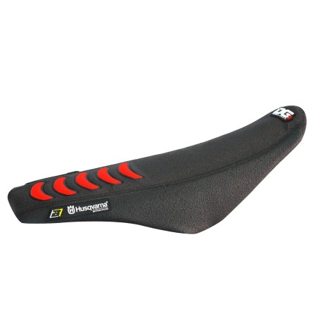 Housse de selle Double Grip 3 BLACKBIRD RACING pour HUSQVARNA CR, TC, TE, WR de 2008 à 2013