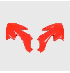 UFO -Kühlerlamellen in Rot für die HONDA CRF 50 F von 2004 bis 2026