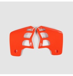 UFO radiator fins red/orange for HONDA CR 125, 250 R from 1988 to 1990