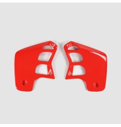 Aletas de radiador UFO rojo/naranja para HONDA CR 125, 250 R de 1988 a 1990