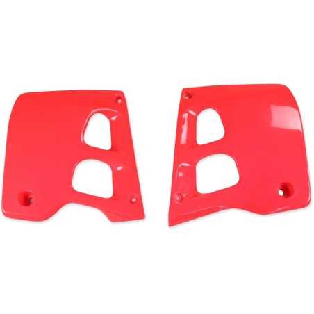 UFO -Kühlerlamellen in Rot/Orange/Weiß für HONDA CR 125, 250 R von 1990 bis 1992