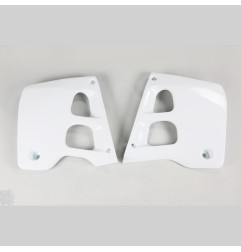 Aletas de radiador UFO rojo/naranja/blanco para HONDA CR 125, 250 R de 1990 a 1992