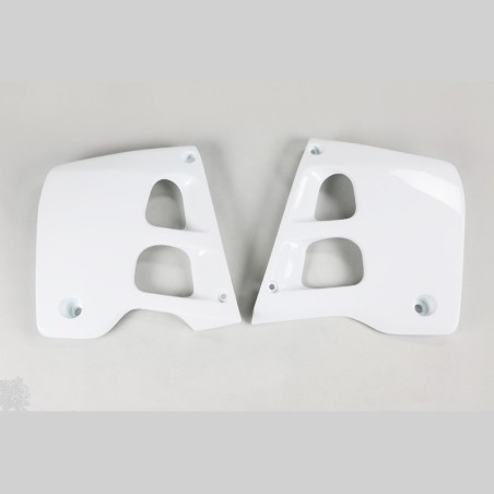 Aletas de radiador UFO rojo/naranja/blanco para HONDA CR 125, 250 R de 1990 a 1992