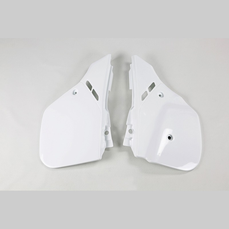 Placas de matrícula UFO rojo/blanco para HONDA CR 125, 250, 500 R de 1988 a 1990