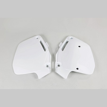 Placas de matrícula laterales UFO rojo/blanco para HONDA CR 125, 250, 500 R de 1990 a 2001