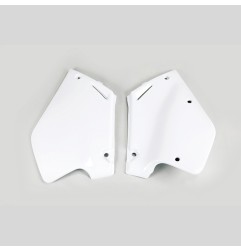 Plaques numéro latérales UFO blanc pour HONDA CR 125, 250 R de 1995 à 1997