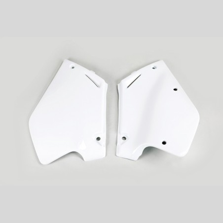 Plaques numéro latérales UFO blanc pour HONDA CR 125, 250 R de 1995 à 1997