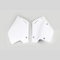 Plaques numéro latérales UFO blanc pour HONDA CR 125, 250 R de 1995 à 1997