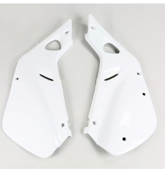 Plaques numéro latérales UFO blanc pour HONDA CR 125, 250 R de 1997 à 1999