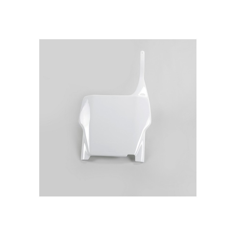 Placa de matrícula delantera UFO blanca para HONDA CR, CRF 125, 250, 450 de 2004 a 2007