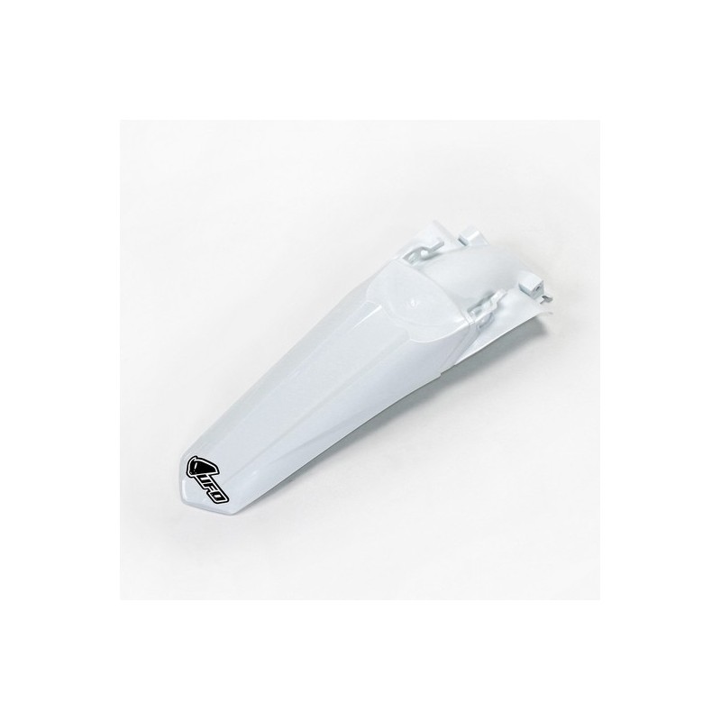 UFO white/red rear mudguard for HONDA CRF 250, 450 R from 2013 to 2017 UFO white/red rear mudguard for HONDA CRF 250, 450 R from 2013 to 2017