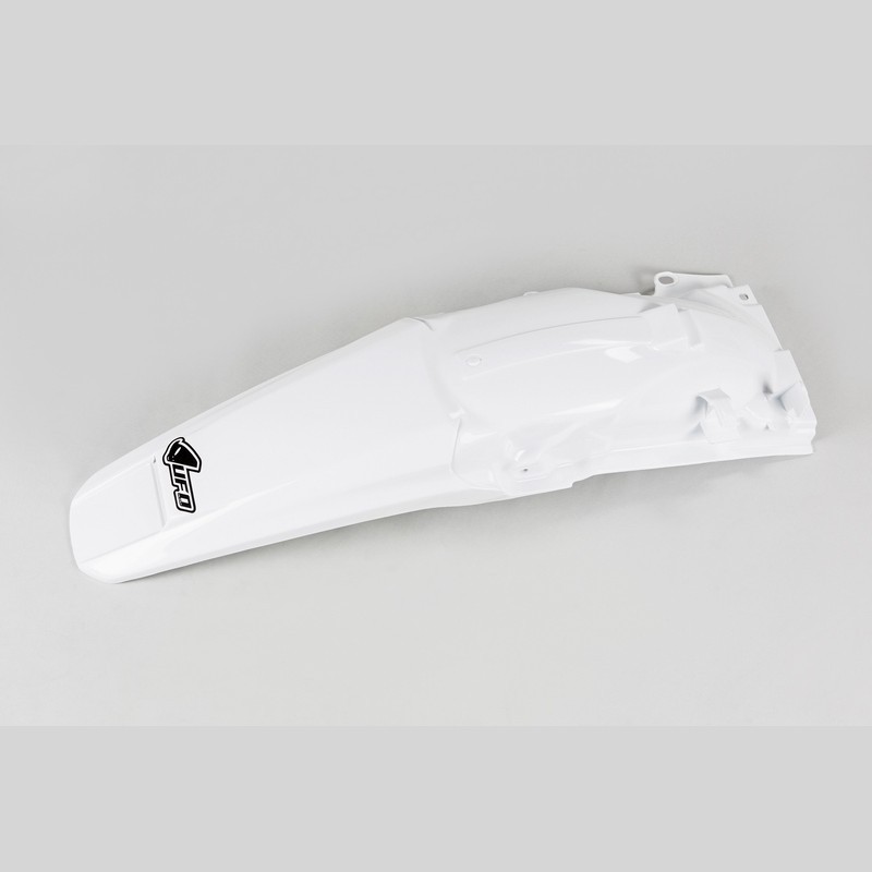 Garde boue arrière UFO blanc/rouge/noir pour HONDA CRF 250 X de 2004 à 2013 Garde boue arrière UFO blanc/rouge/noir pour HONDA CRF 250 X de 2004 à 2013