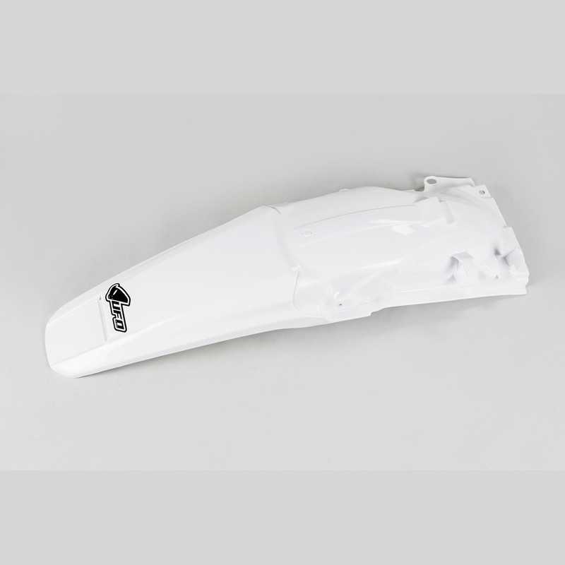 UFO -Heckkotflügel in Weiß/Rot/Schwarz für die HONDA CRF 250 X, Baujahre 2004 bis 2013 UFO -Heckkotflügel in Weiß/Rot/Schwarz für die HONDA CRF 250 X, Baujahre 2004 bis 2013