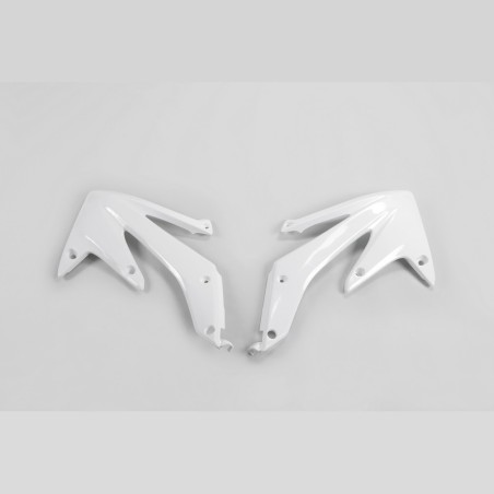 UFO radiator fins white for HONDA CRF 450 R from 2005 to 2008