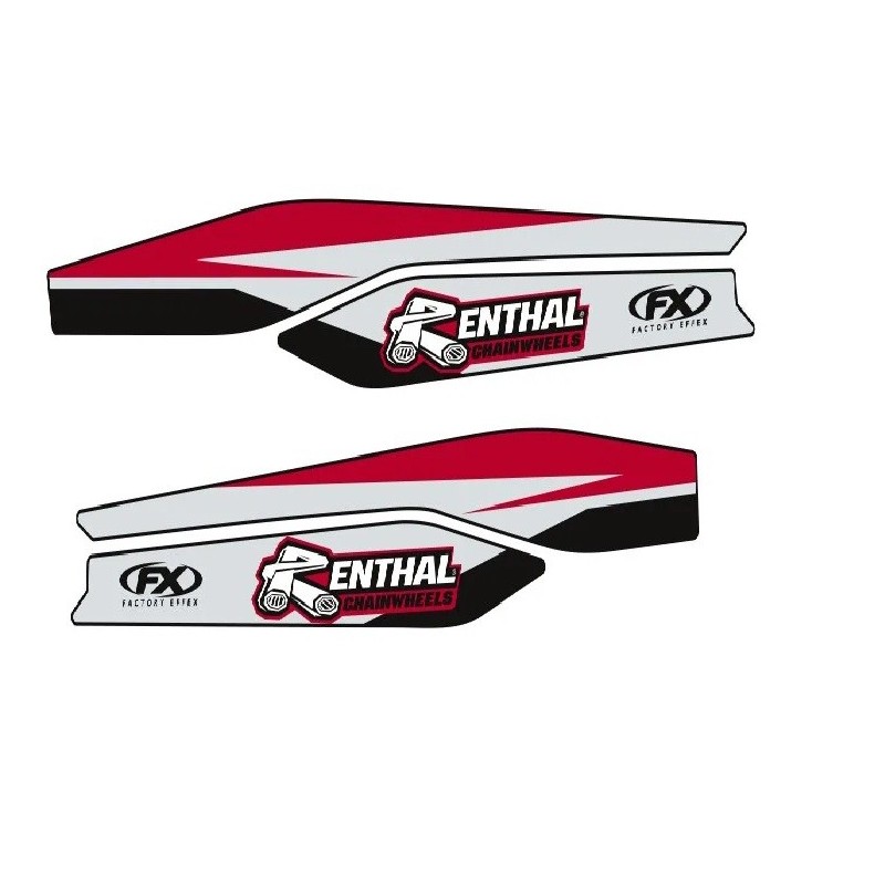 FX deco kit for FACTORY EFFEX swingarm for GAS GAS EX, MC from 2024 to 2025 FX deco kit for FACTORY EFFEX swingarm for GAS GAS EX, MC from 2024 to 2025