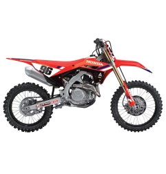 Kit déco EVO20 FACTORY EFFEX pour HONDA CRF 250, CRF 450 de 2021 à 2024