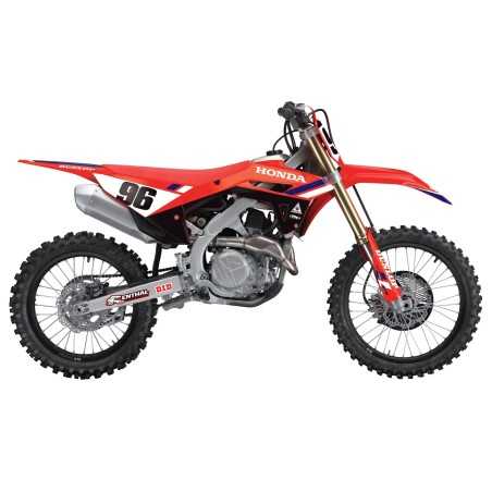 Kit déco EVO20 FACTORY EFFEX pour HONDA CRF 250, CRF 450 de 2021 à 2024