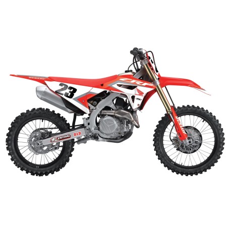 Kit déco SR2 FACTORY EFFEX pour HONDA CRF 250, CRF 450 de 2021 à 2024
