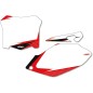 FACTORY EFFEX pre-cut graphic number plate kit for HONDA CRF 250, CRF 450 from 2013 to 2017 FACTORY EFFEX pre-cut graphic number plate kit for HONDA CRF 250, CRF 450 from 2013 to 2017
