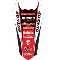 Kit garde-boue arrière FACTORY EFFEX pour HONDA CR 125, CR 250, CR 500 de 1986 à 2001