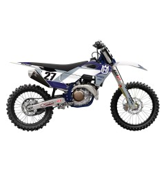 Kit de decoración SR2 FACTORY EFFEX para HUSQVARNA TC 65 de 2017 a 2023