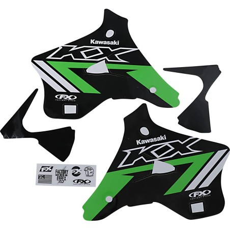 EVO Series FACTORY EFFEX deco kit for KAWASAKI KX 125, KX 250 from 1994 to 1998