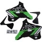 Kit déco EVO Series FACTORY EFFEX pour KAWASAKI KX 125, KX 250 de 1994 à 1998 Kit déco EVO Series FACTORY EFFEX pour KAWASAKI KX 125, KX 250 de 1994 à 1998