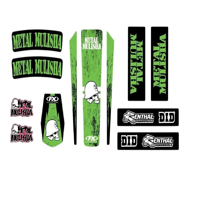 Kit de embellecedores gráficos FACTORY EFFEX para Motocross Kit de embellecedores gráficos FACTORY EFFEX para Motocross