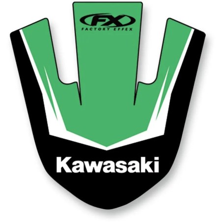 Kit Graphique de Garde-Boue Avant FACTORY EFFEX pour KAWASAKI KX 250, KX 450 de 2016 à 2018