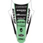 Autocollant pour garde-boue arrière FACTORY EFFEX pour KAWASAKI KX 250, KX 450 de 2012 à 2016
