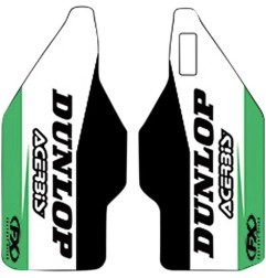 Adhesivos para protector inferior de horquilla FACTORY EFFEX para KAWASAKI KX 125, KX 250, KX 450 de 2006 a 2008