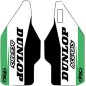 FACTORY EFFEX lower fork guard stickers for KAWASAKI KX 125, KX 250, KX 450 from 2006 to 2008 FACTORY EFFEX lower fork guard stickers for KAWASAKI KX 125, KX 250, KX 450 from 2006 to 2008