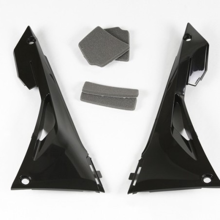 Tapas de caja de aire UFO blanco/negro/rojo/amarillo fluorescente para HONDA CRF R, RX ENDURO 250, 450 de 2017 a 2021