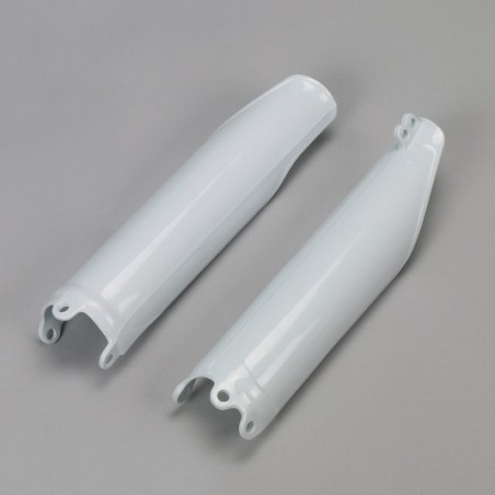 UFO fork protectors black/white/red for HONDA CRF 250, 450 R from 2009 to 2018