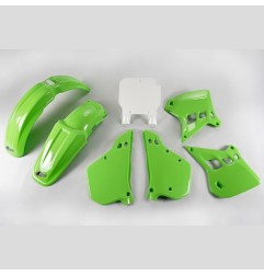 Kit plastiques complet UFO origine pour KAWASAKI KX 125 de 1990 à 1991