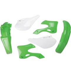 Genuine UFO complete plastic kit for KAWASAKI KX 125, 250 from 1999 to 2002