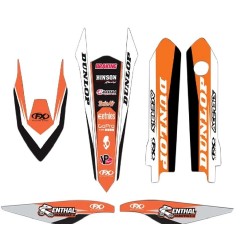 Graphismes Trim Kit FACTORY EFFEX pour KTM SX 125, SX-F 250, SX-F 450 de 2011 à 2012