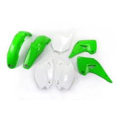 Kit plastiques complet UFO origine pour KAWASAKI KX 125, 250 de 2003 à 2008